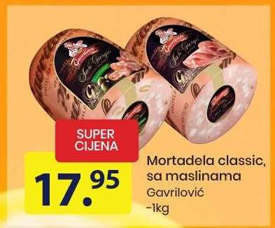 Mortadela classic, sa maslinama Gavrilović