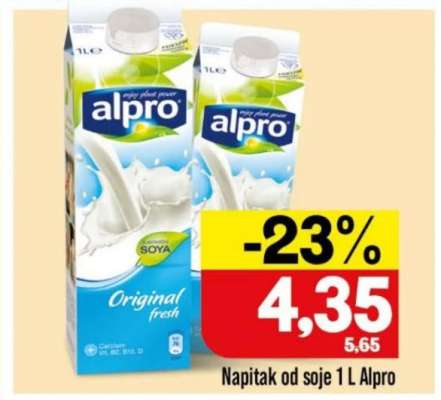 Napitak od soje 1 L Alpro