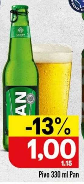 Pivo 330 ml Pan