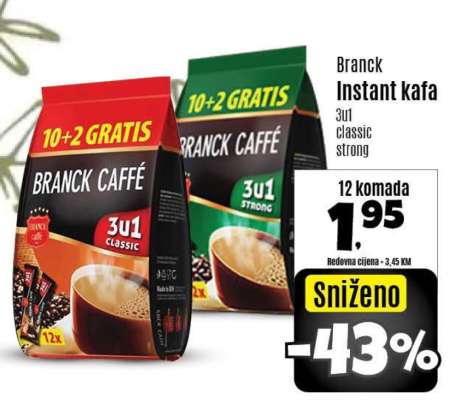 Branck Instant kafa