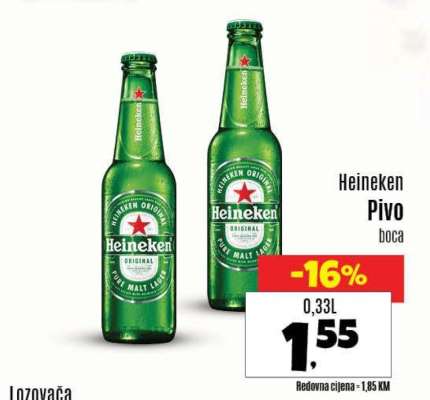 Heineken pivo