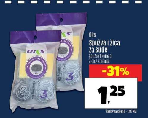 Oks Spužva i Žica za sude