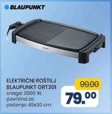 ELEKTRIČNI ROŠTILJ BLAUPUNKT GRT301