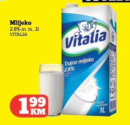 Mlijeko Vitalia