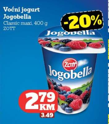 Voćni jogurt Jogobella