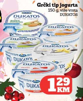 Dukatos grčki tip jogurta