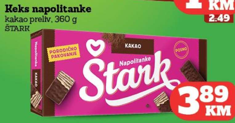 Keks napolitanke