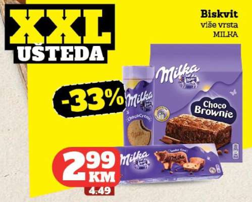 Biskvit MILKA