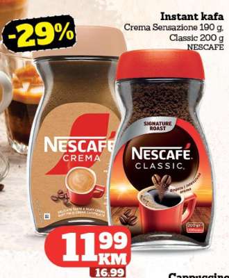 Instant kafa NESCAFE