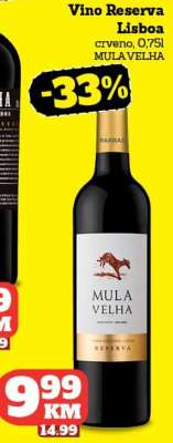 Vino Reserva Lisboa MULA VELHA