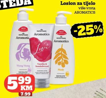 Losion za tijelo AROMATICS