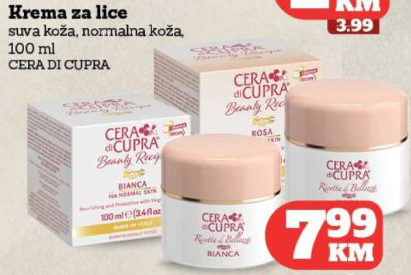 CERA DI CUPRA Krema za lice