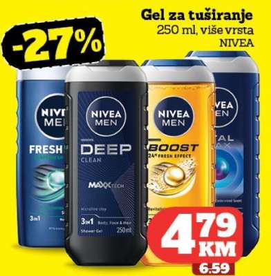 Gel za tuširanje Nivea