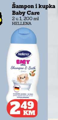Šampon i kupka Baby Care