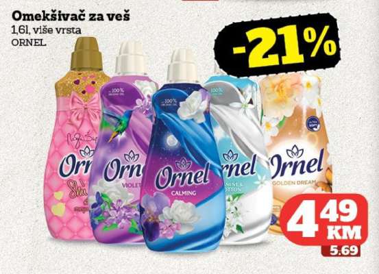 Ornel Omekšivač za veš