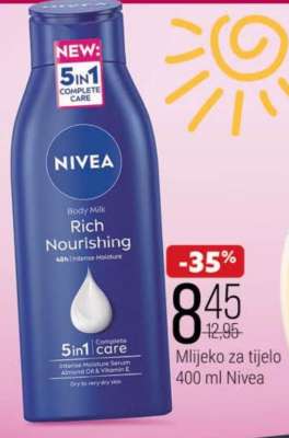 Mlijeko za tijelo 400 ml Nivea