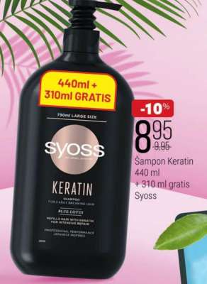 Šampon Keratin