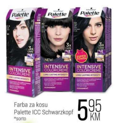 Farba za kosu Palette ICC Schwarzkopf
