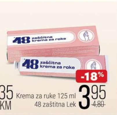 Krema za ruke 125 ml