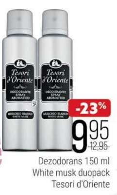 Tesori d'Oriente White musk duopack