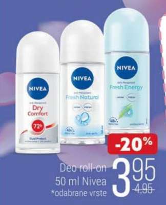 Deo roll-on 50 ml, Nivea