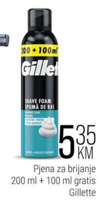 Pjena za brijanje Gillette