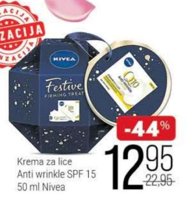 KREMA ZA LICE ANTI WRINKLE SPF 15 50 ML NIVEA