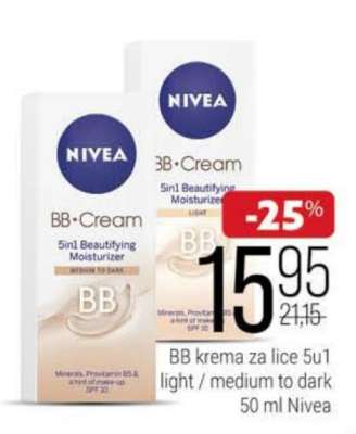 Nivea BB krema za lice 5u1