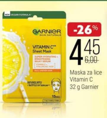Maska za lice Vitamin C 32 g Garnier