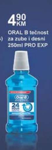 ORAL B tečnost za zube i desni 250ml PRO EXP