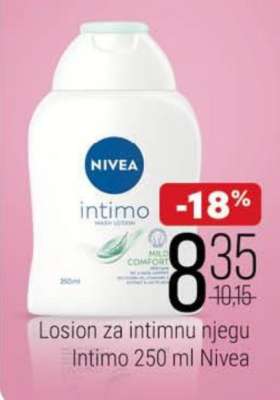Losion za intimnu njegu Intimo 250 ml Nivea