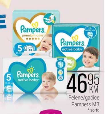 Pelene/gaćice Pampers MB