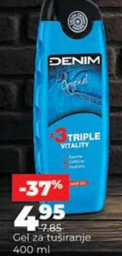 DENIM Original Gel za tuširanje