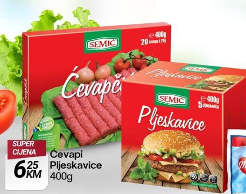 Ćevapi Pljeskavice