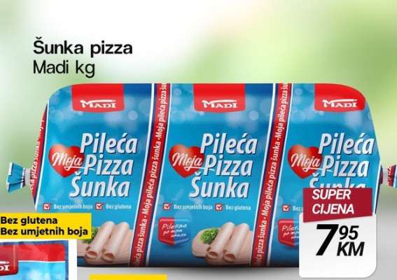 Šunka pizza