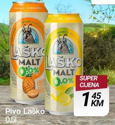 Pivo Laško 0,5l