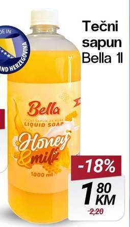 Tečni sapun Bella 1l