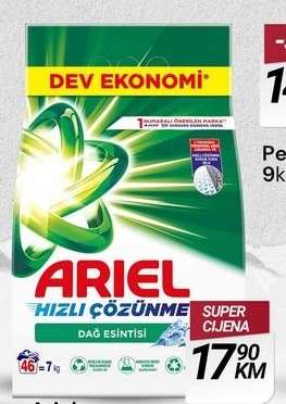 ARIEL HIZLI ÇÖZÜNME DAĞ ESİNTİSİ