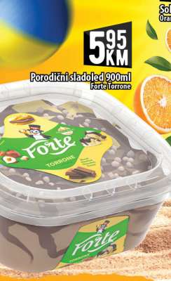 Porodični sladoled Forte Torrone