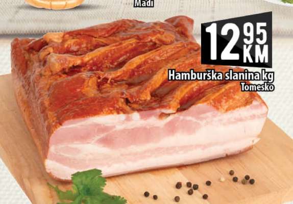 Hamburška slanina kg
