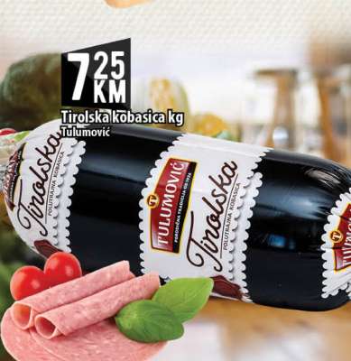 Tirolska kobasica kg