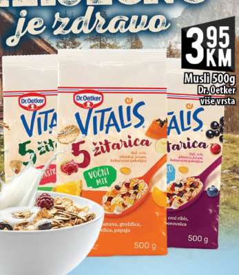 Musli 500g Dr. Oetker