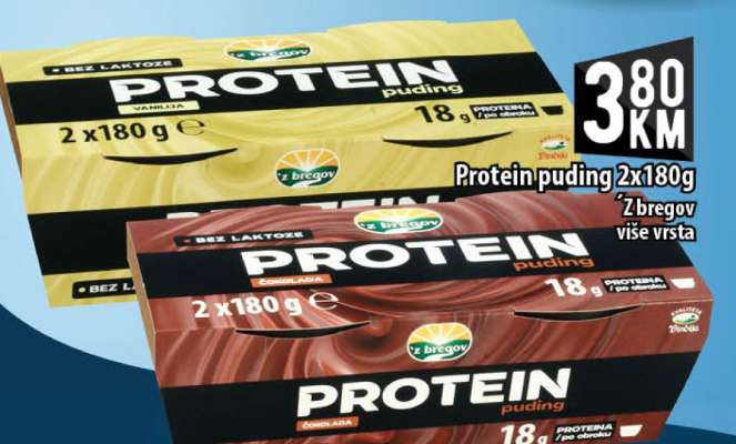Protein puding 2x180g