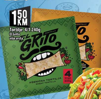 Tortilje El Grito
