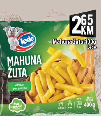 Mahuna žuta 400g