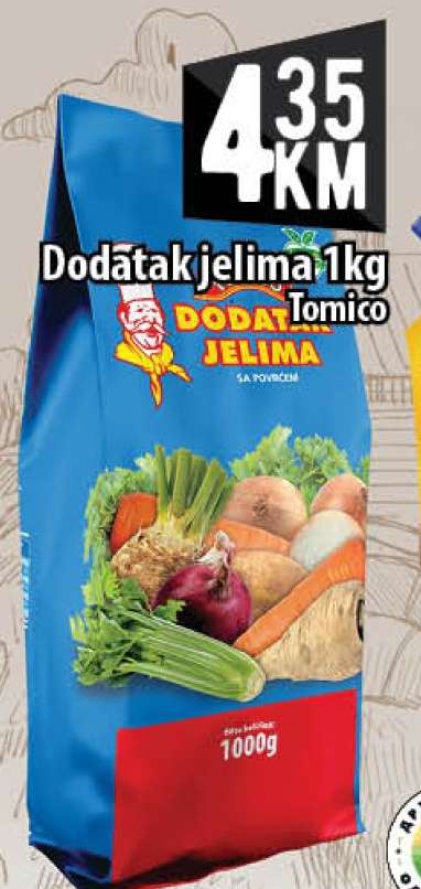 Dodatak jelima 1kg Tomico