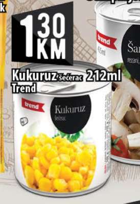 Kukuruz šećerac Trend
