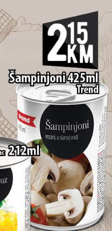 Šampinjoni 425ml