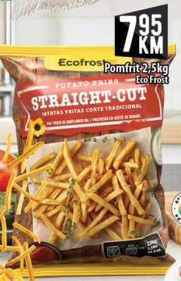 Pomfrit 2,5kg Eco Frost