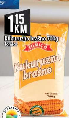 Kukuruzno brašno 700g Tomico